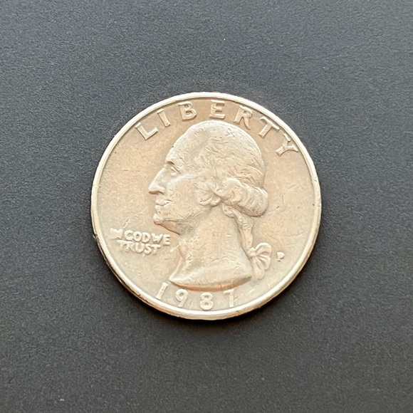 1987 Philadelphia Die Error Quarter - Picture 6 of 6